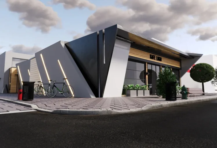 almanya darmstat cafe restoran projesi